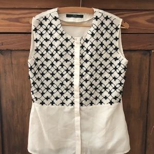 Sleeveless silk top Max Mara